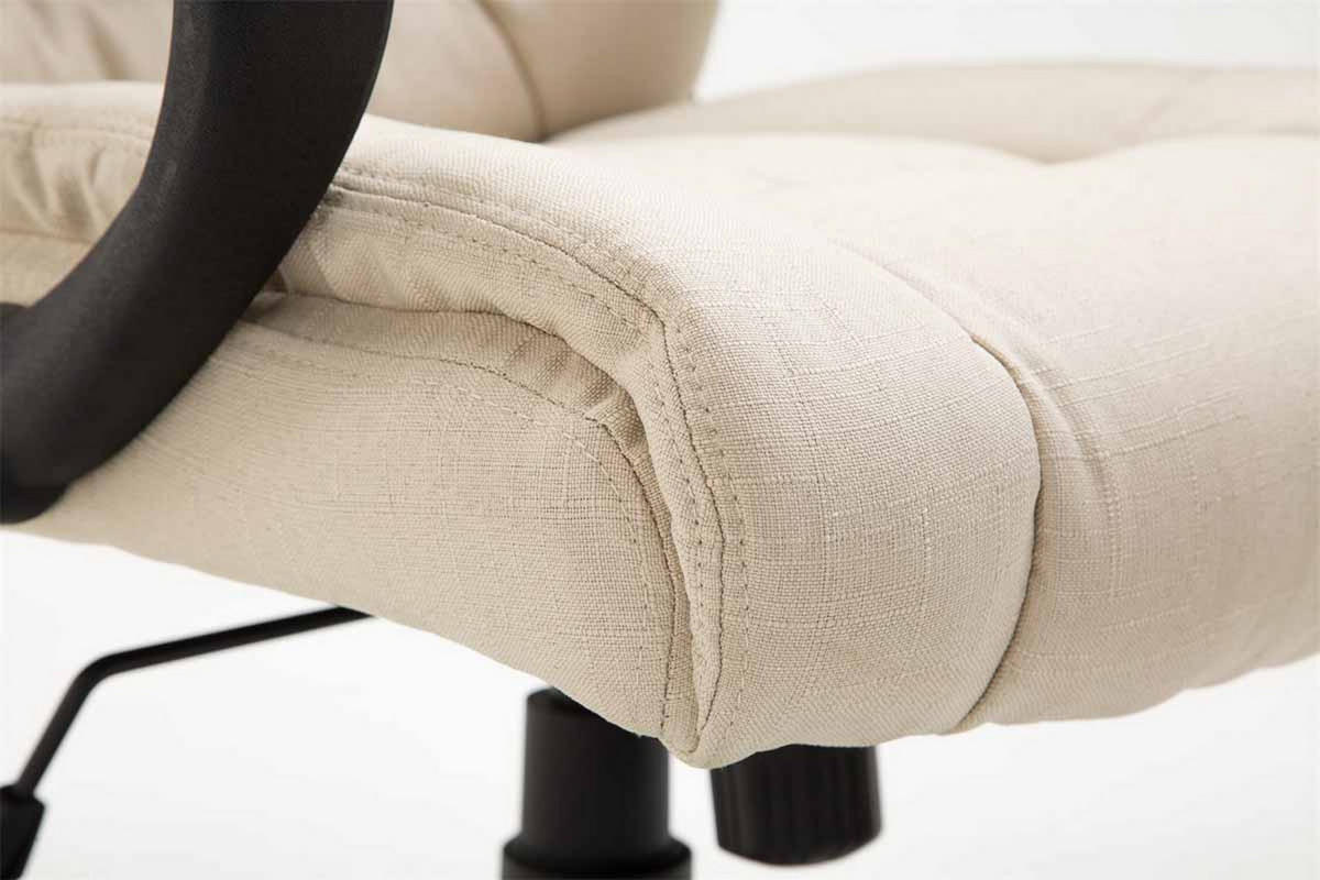 BÜROSTUHL Sportino XL, Stoff Creme - Creme, Kunststoff/Textil (66/116/70cm) - TPFLiving