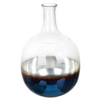 BLUMENVASE Glas bunt Razala - Multicolor, Glas (34cm) - Beliani