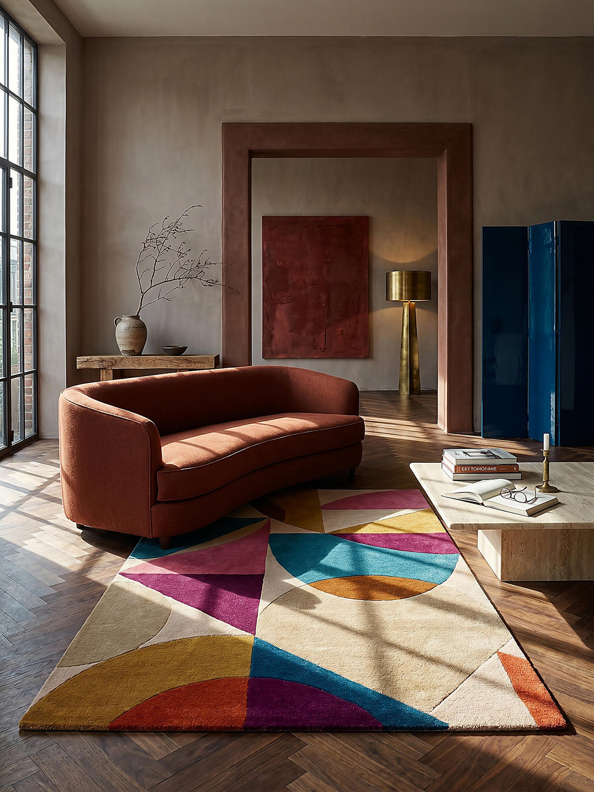 WOLLTEPPICH AIRE, abstrakt, Bunt, 160 x 230 cm - Multicolor, Textil (230/160cm) - KADIMA DESIGN