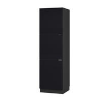 Anthrazit/Schwarz, Holzwerkstoff (60/206.8/58cm) - Vicco