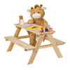 KINDERSITZGRUPPE - Eichefarben, Holz - Relaxdays