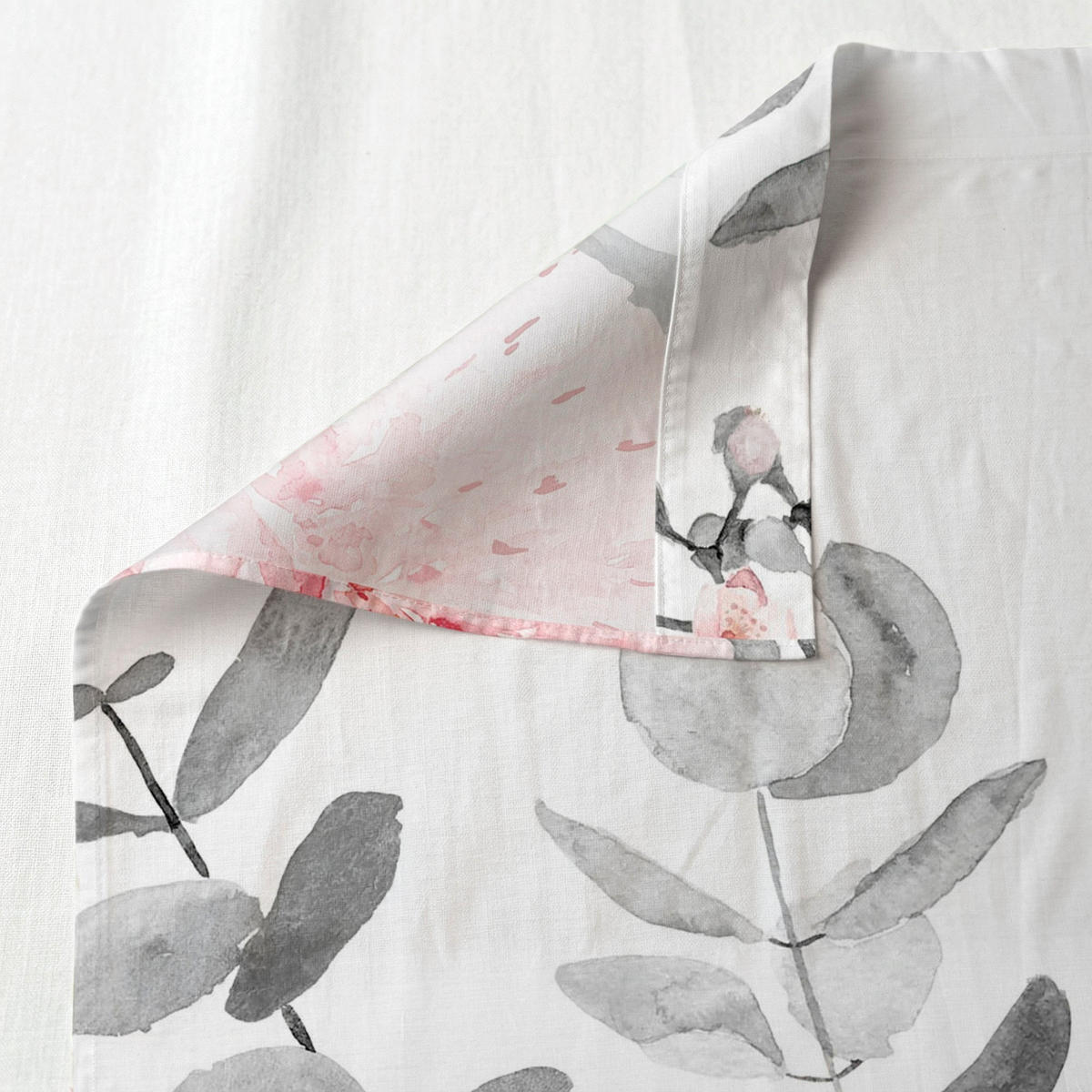 OBERLAKEN Delicate bouquet 260x270 cm (Übergrösse) - Multicolor, Textil (260/270cm) - Happy Friday