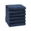 HANDTÜCHER, 6er-Set, 50x100 cm, 100% Baumwolle, Blau - Dunkelblau, Textil (50/100cm) - Zollner