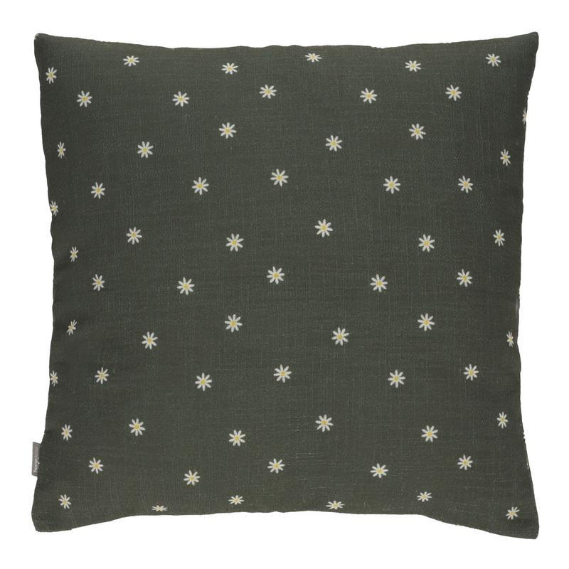 BEDRUCKTE KISSENHüLLE Dilo - Dunkelgrün, Textil (45/45cm) - home&you