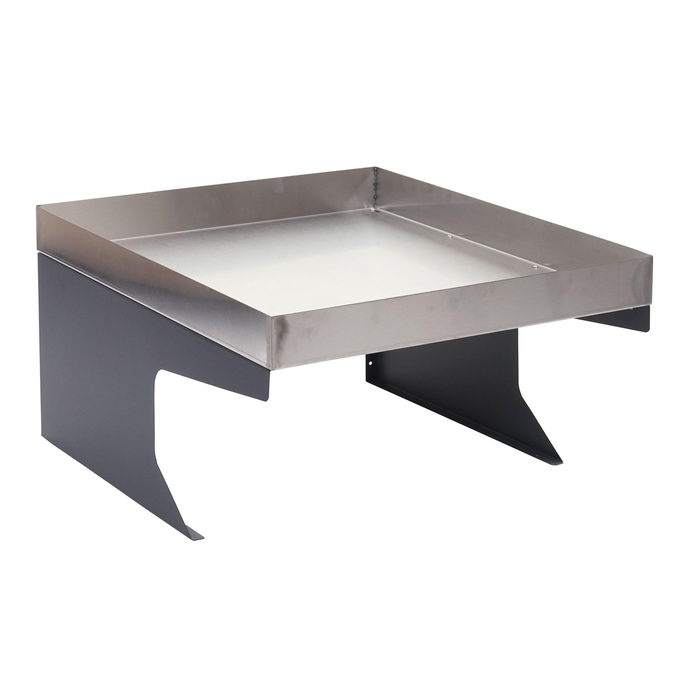 MÄHROBOTER-GARAGE mit Pflanzkasten 37x60x70cm Metall Edelstahl - Anthrazit, Metall (60/37/70cm) - PROREGAL