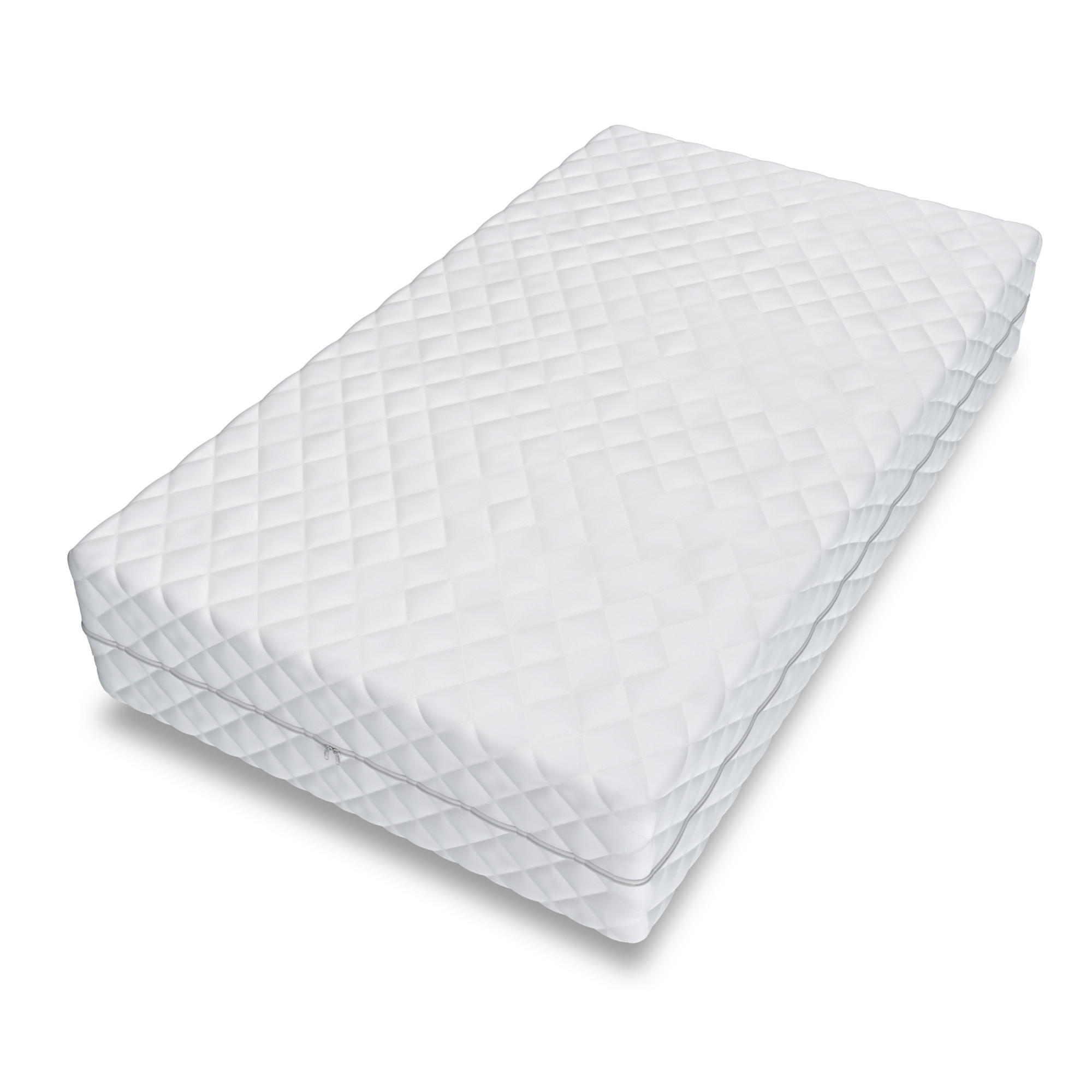 TASCHENFEDERKERNMATRATZE Angelo - Weiß, Textil (90/200cm) - FDM