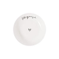 SCHALE LIEBLINGSMENSCH Statement weiß ø 18,7 cm - Weiß, Keramik (18.7cm) - Villeroy & Boch