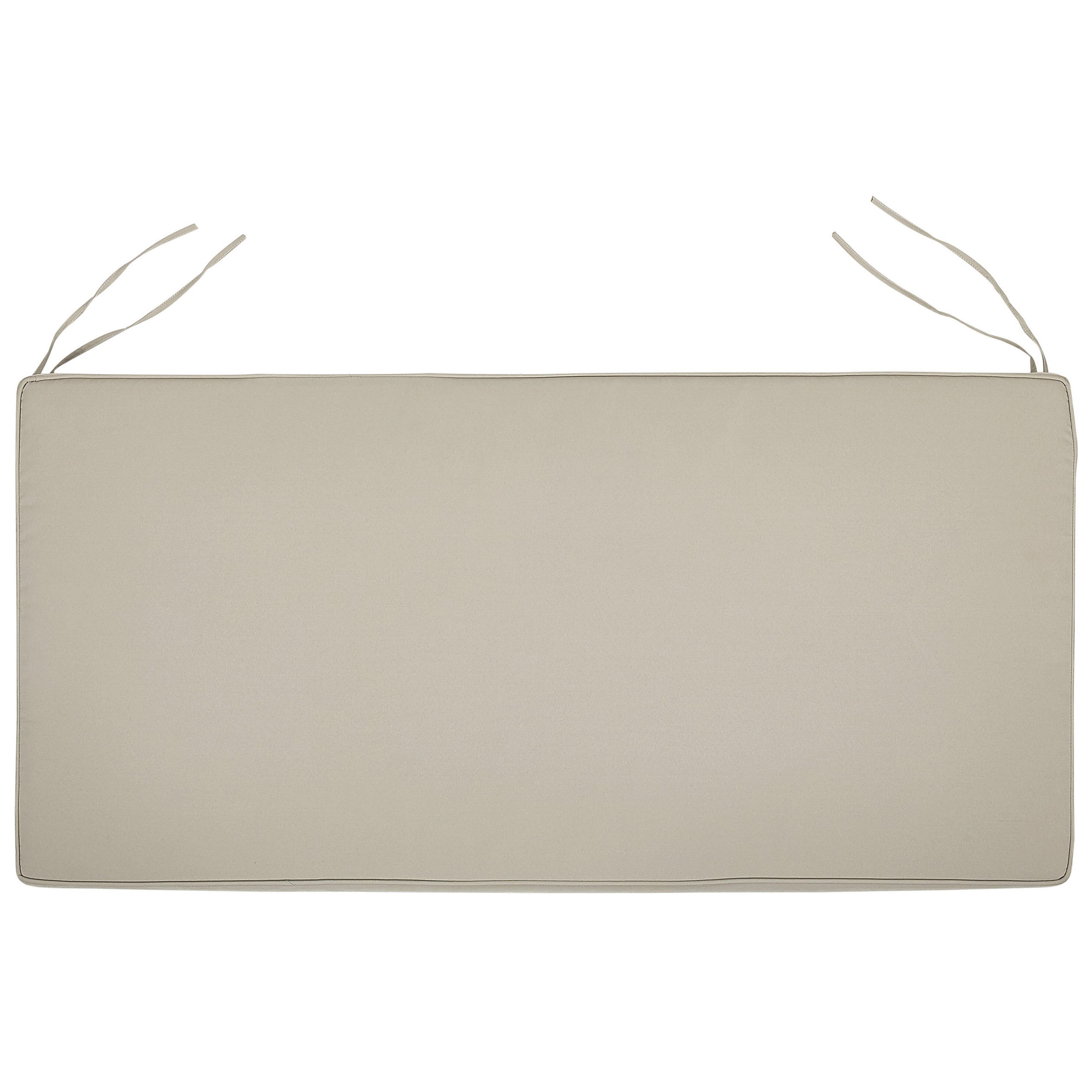 SITZBANKPOLSTER KISSEN Beige Vivara - Beige, Textil (152/5/54cm) - Beliani