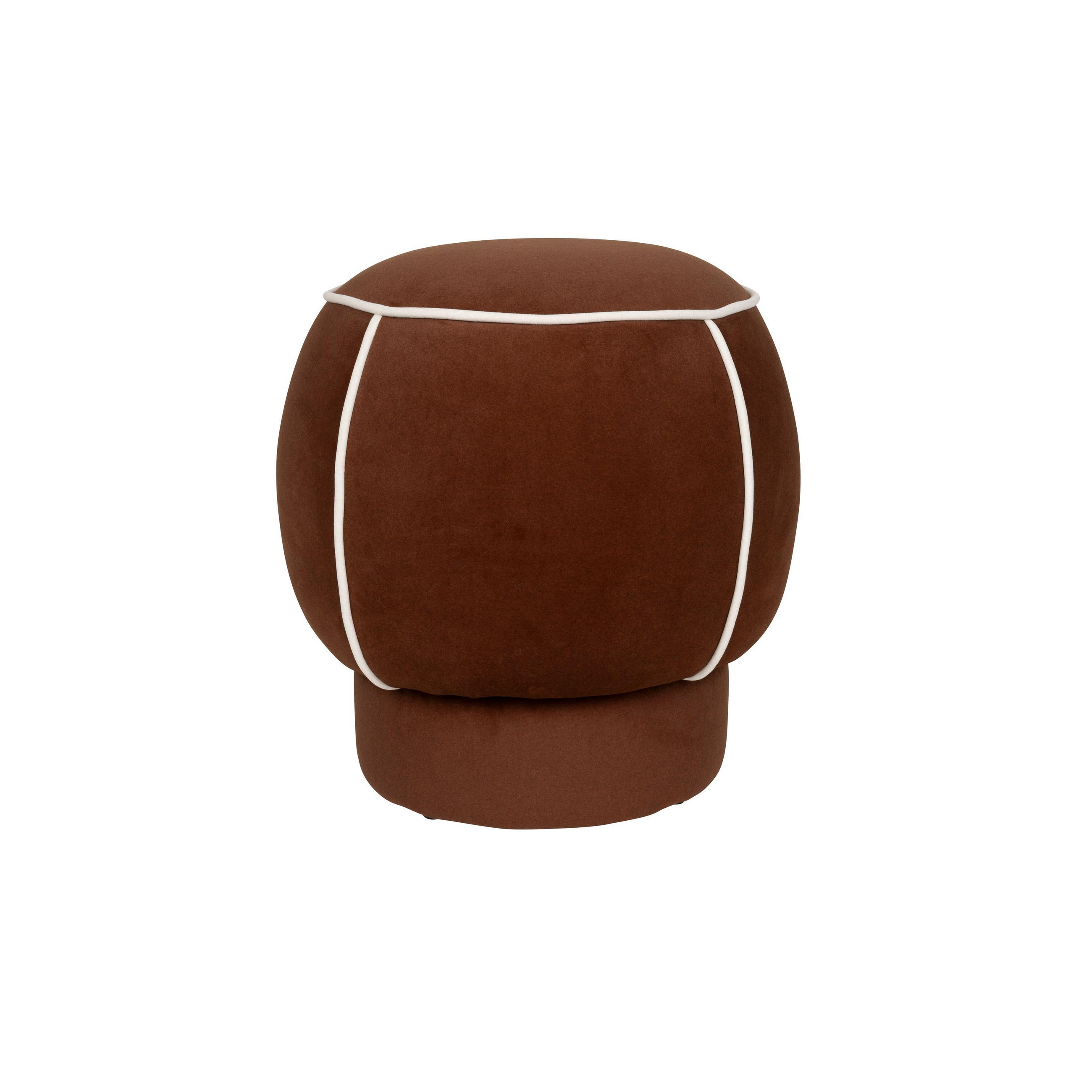 SITZHOCKER Marina Hocker Rot - Rot, Kunststoff (45/48/45cm) - Housecraft Living