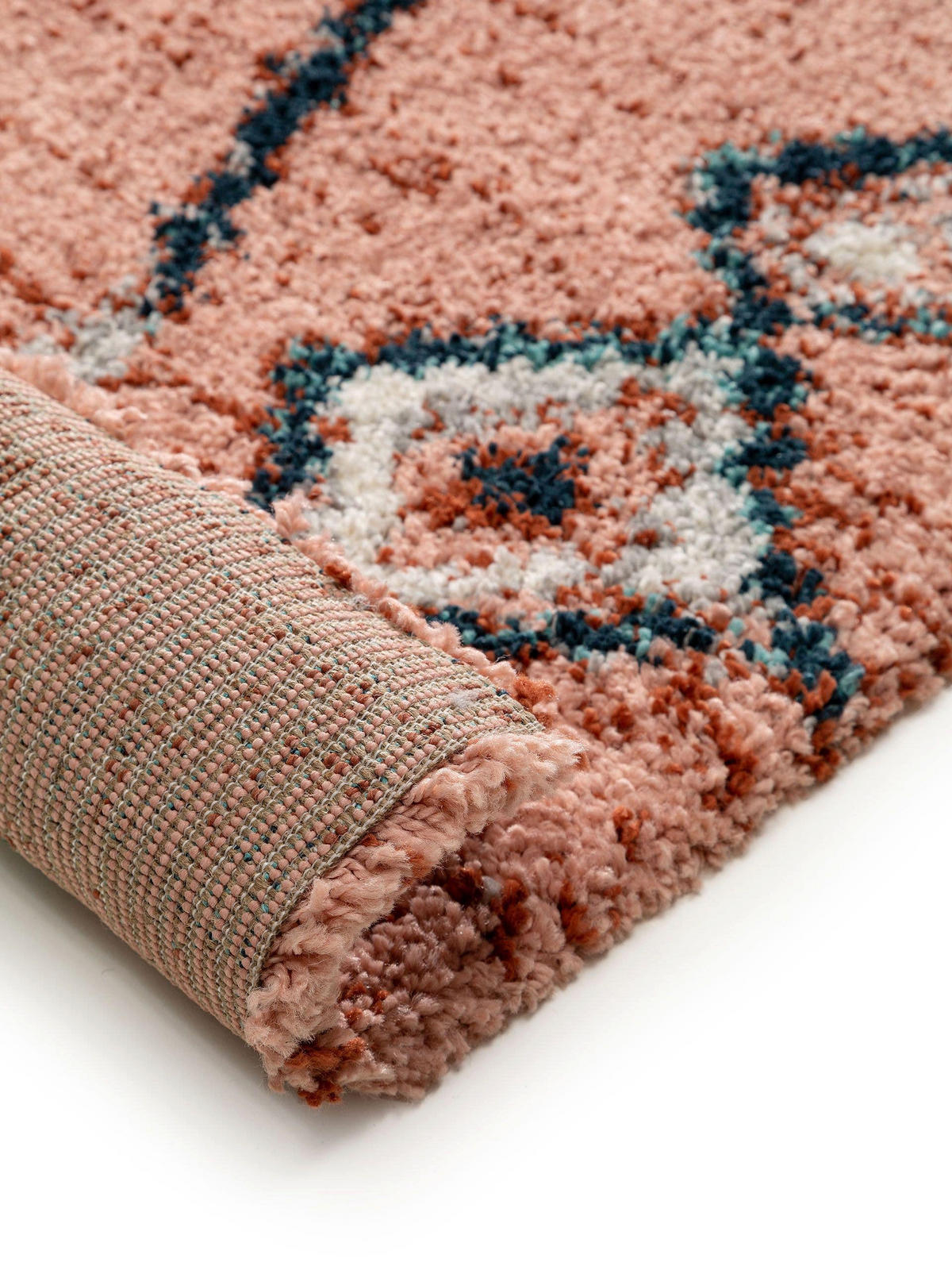 HOCHFLORTEPPICH Gobi Rosa 80x150 cm - Rosa, Textil (80/150cm) - benuta Nest