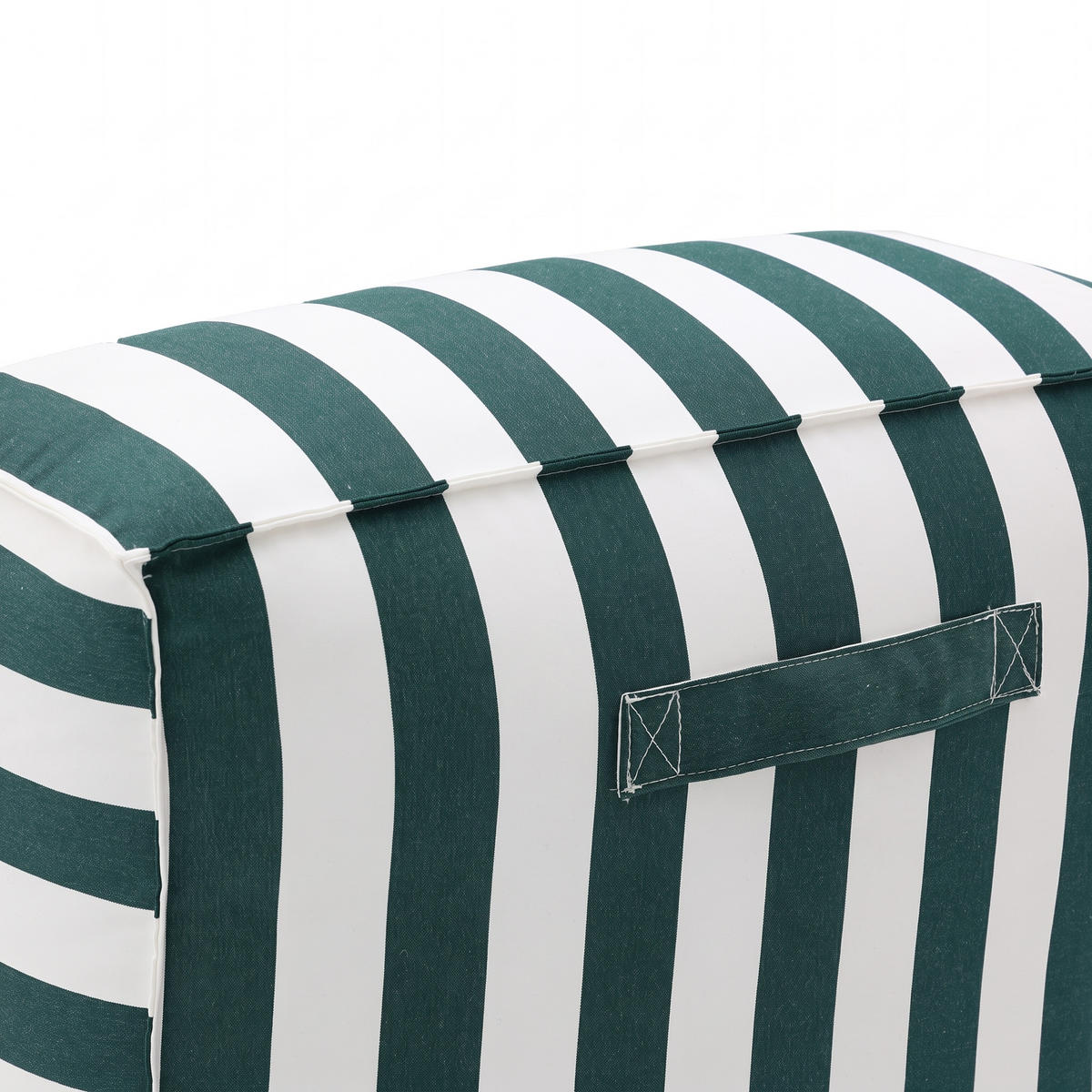 OUTDOOR Sitzsack SOFT mit Rückenlehne für Garten & Terrasse, Grün - Grün, Textil (70/75/100cm) - Muffo