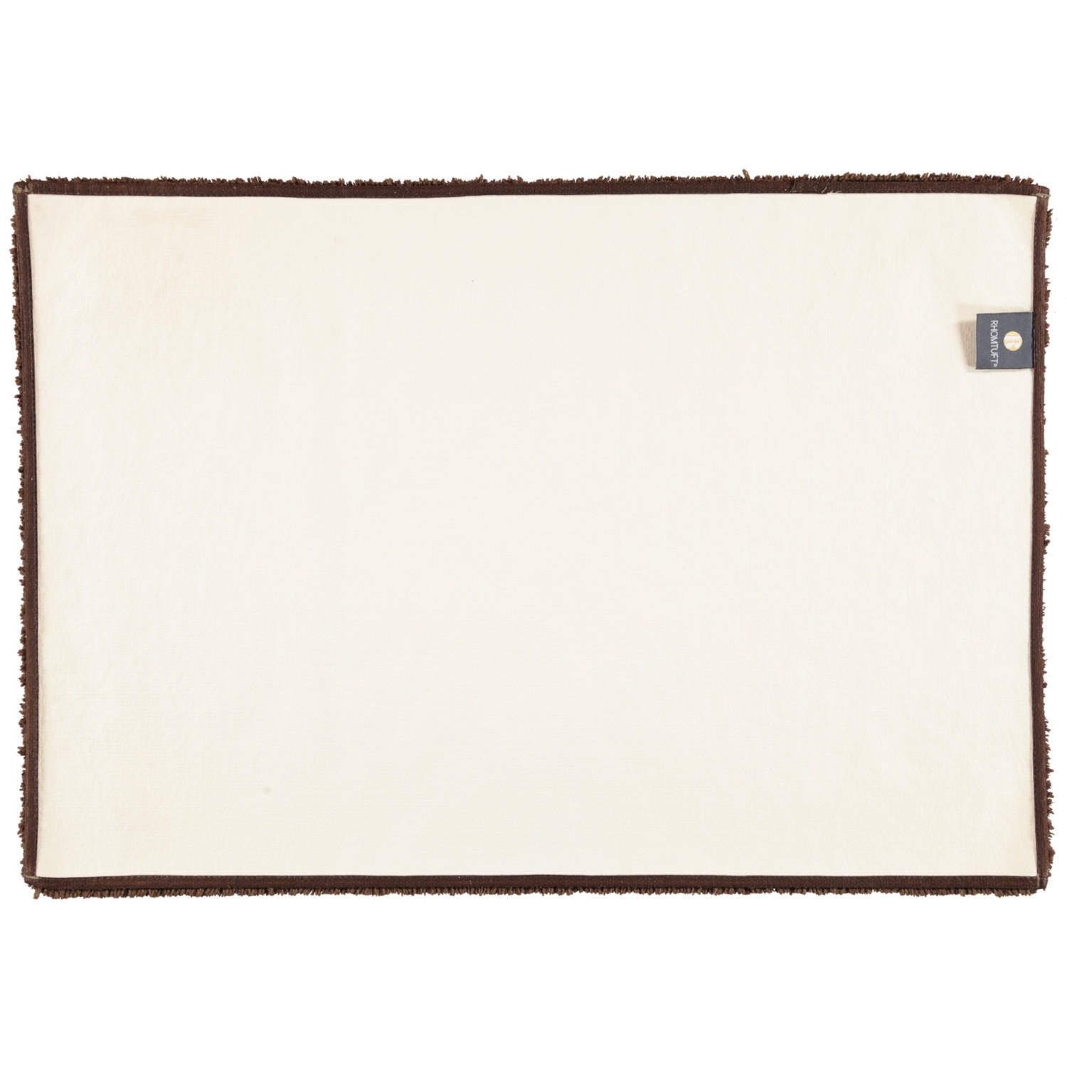 BADTEPPICHE SQUARE MOCCA - 406 - Braun, Textil (60/90cm) - Rhomtuft