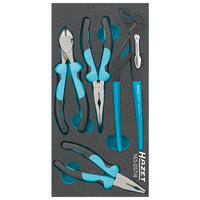 ZANGEN-SATZ 163-257/4 - Anzahl Werkzeuge: 4 - Multicolor, Kunststoff (340/170/35cm) - Hazet