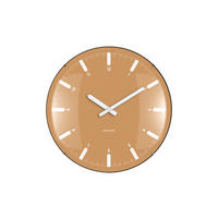 WANDUHR Realista Dome Gelb 35/4.5/35 cm - Gelb, Kunststoff (4.5/35/35cm) - Karlsson