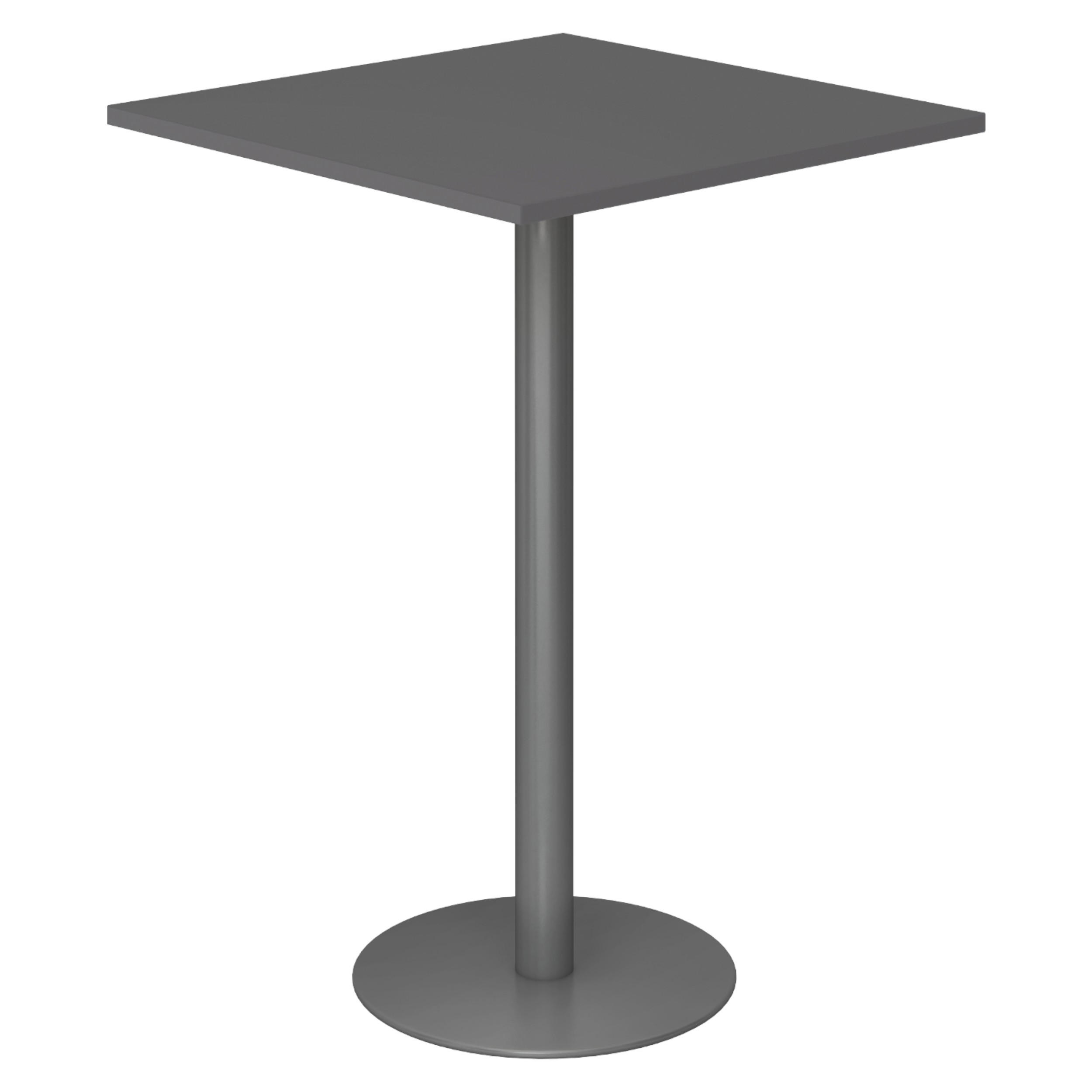 bümö Stehtisch Graphit, Graphit 80x111.6x80 cm