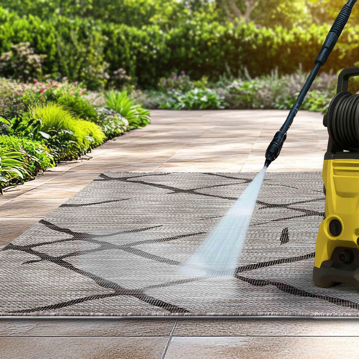 KURZFLORTEPPICH SYDNEY - Hellgrau, Textil (160/230cm) - Astra