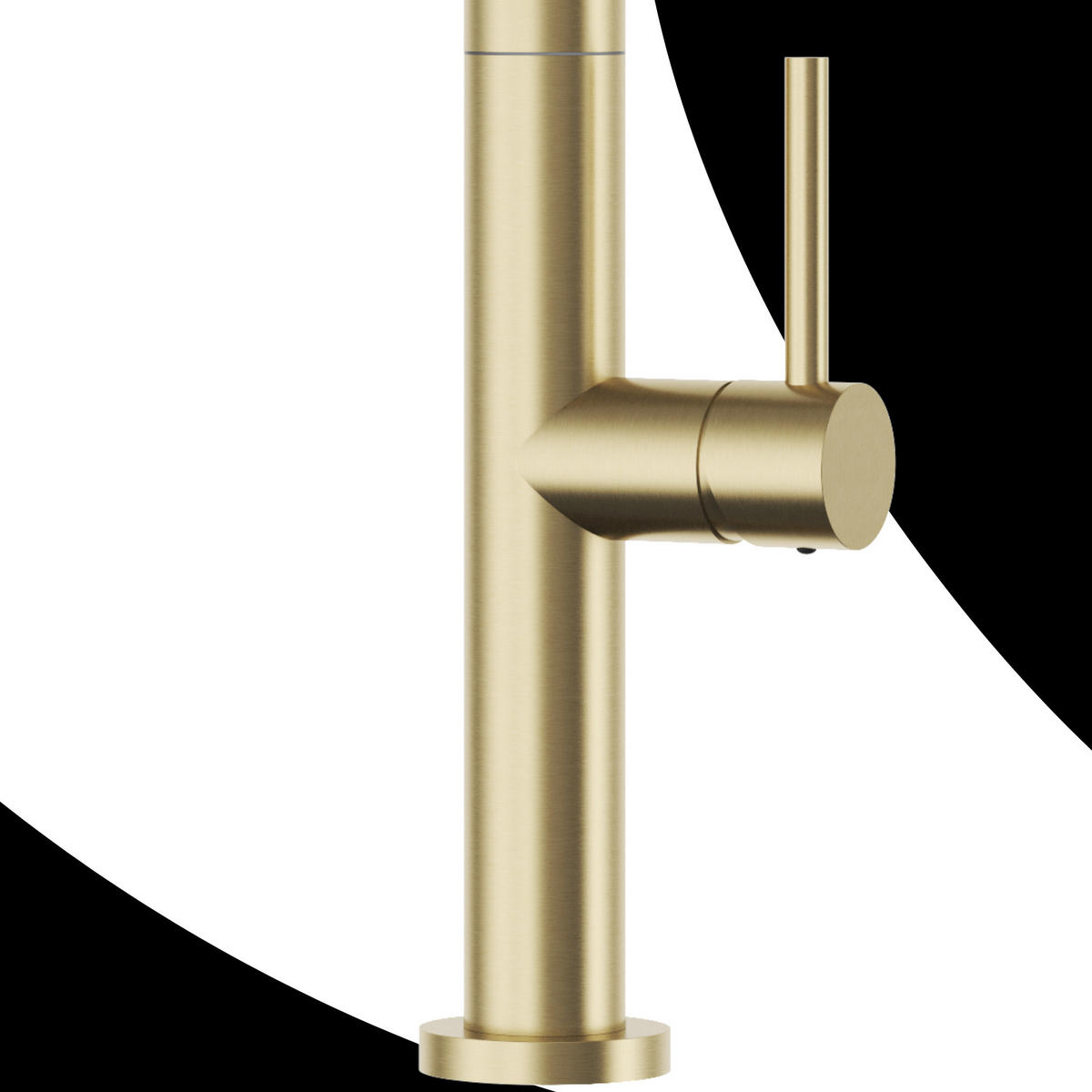 KÜCHENARMATUR Livia Gebürstetes Gold - Goldfarben, Metall (24/43/24cm) - Granitan