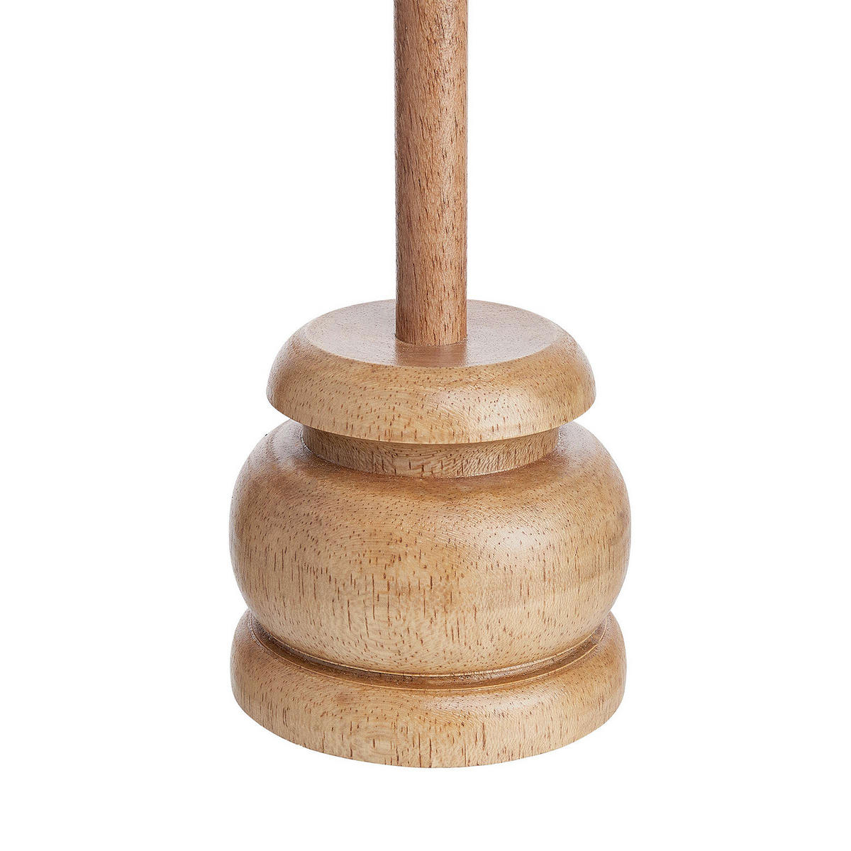 TISCHDEKO Macramè - Beige, Holz/Textil (50/85/50cm) - Butlers