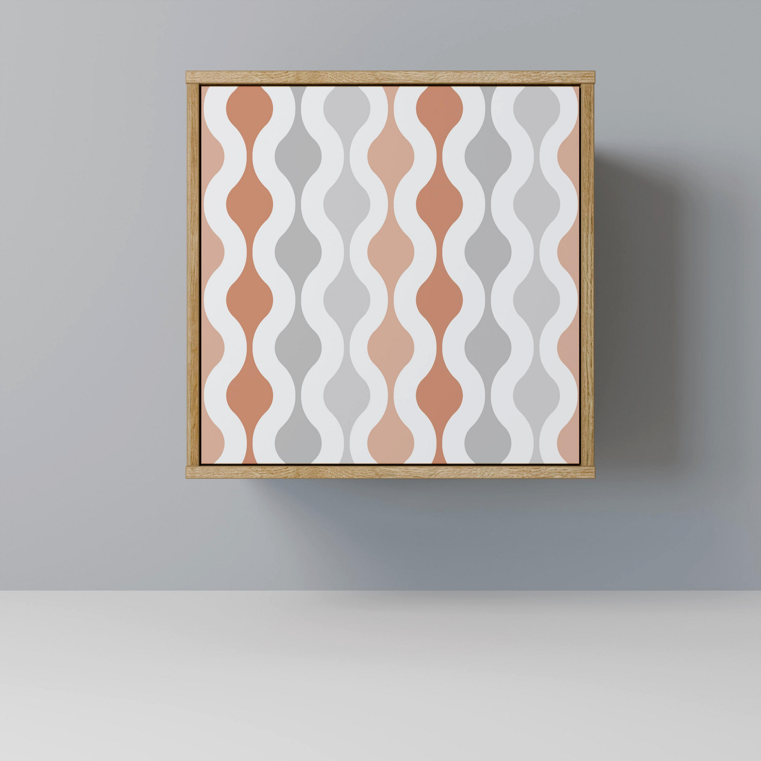 SpaceRebels Sideboard Eiche 57.5x57.5x42 cm