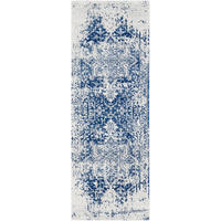 VINTAGE-TEPPICH 80/220 cm Blau - Blau, Naturmaterialien/Textil (80/220cm) - LIVABLISS