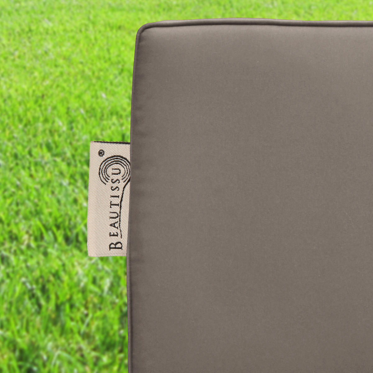 AUFLAGE für Hollywoodschaukel Loft HS 180x50cm Taupe - Taupe, Textil (100/180cm) - Beautissu 