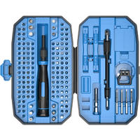 SCHRAUBENDREHER-SET-DIY,152-IN-1 Präzisionsschraubendreher-Set - Blau, Metall (19.5/11/5cm) - LIBRATON