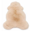 SCHAFFELL Natur Lammfell Weich Flauschig Wohnteppich, Cappuccino, ca. 130 cm - Cappuccino, Fell (70/130cm) - Provellus