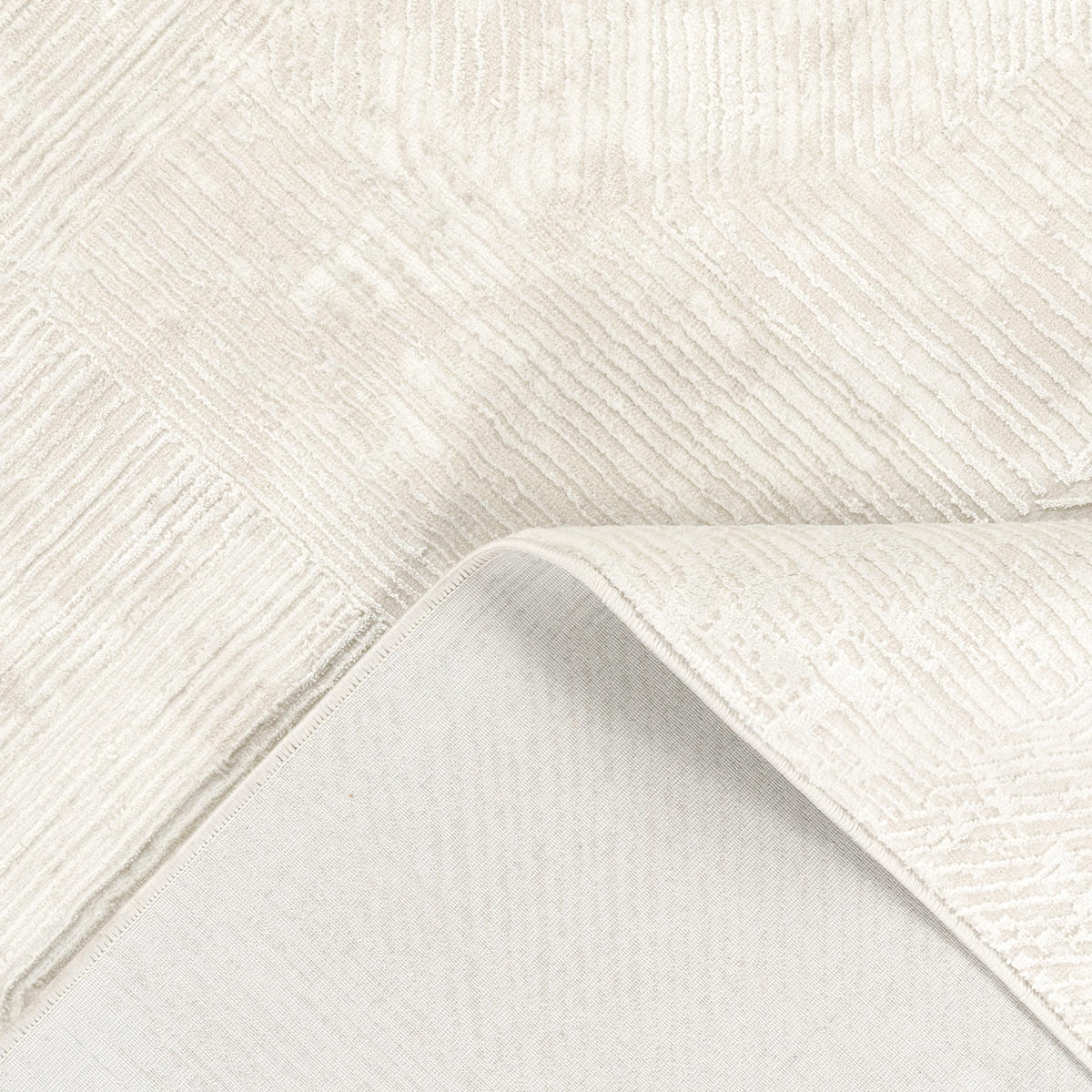 KURZFLORTEPPICH 80/300 cm Mykonos 871 - Creme, Textil (80/300cm) - Paco Home