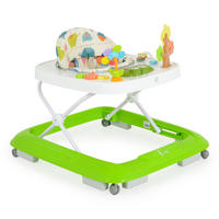 LAUFLERNHILFE Forest Lieder grün Lichter Spielcenter Räder faltbar Stopper 12 kg - Grün, Kunststoff (62/58/70cm) - Moni
