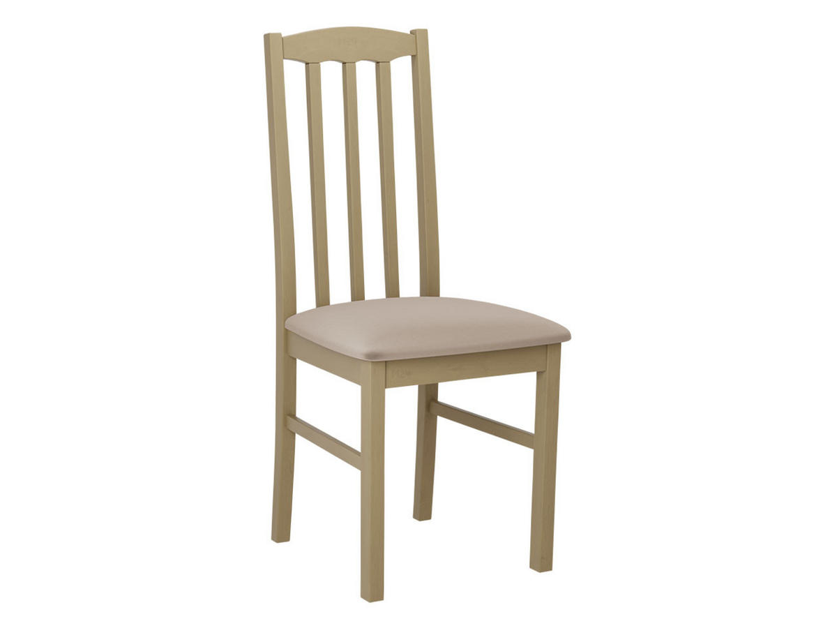STUHL Bos XII, Holzfarbe: Sonoma - Beige/Sonoma Eiche, Holz (43/90/48cm) - MIRJAN24