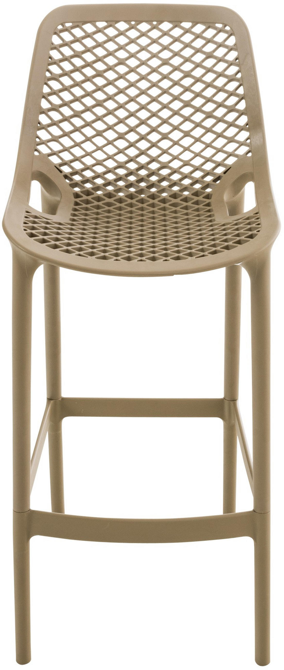 BARHOCKER Kunststoff schlamm - Hellbraun/Schlammfarben, Kunststoff (45/105/53cm) - CLP