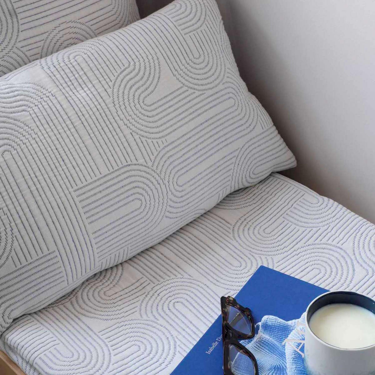PLAID Kiko indigoblau 140 x 180 cm - Dunkelblau, Textil (140/180cm)