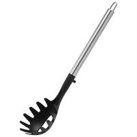 SPAGHETTILÖFFEL Luca in Schwarz - Schwarz, Kunststoff (1cm) - Modern Living