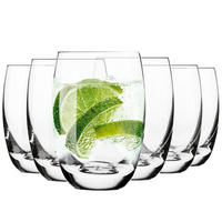 TRINKGLÄSER, 6ER-SET, 360 ML - Transparent, Glas (0.36L) - Krosno Glass