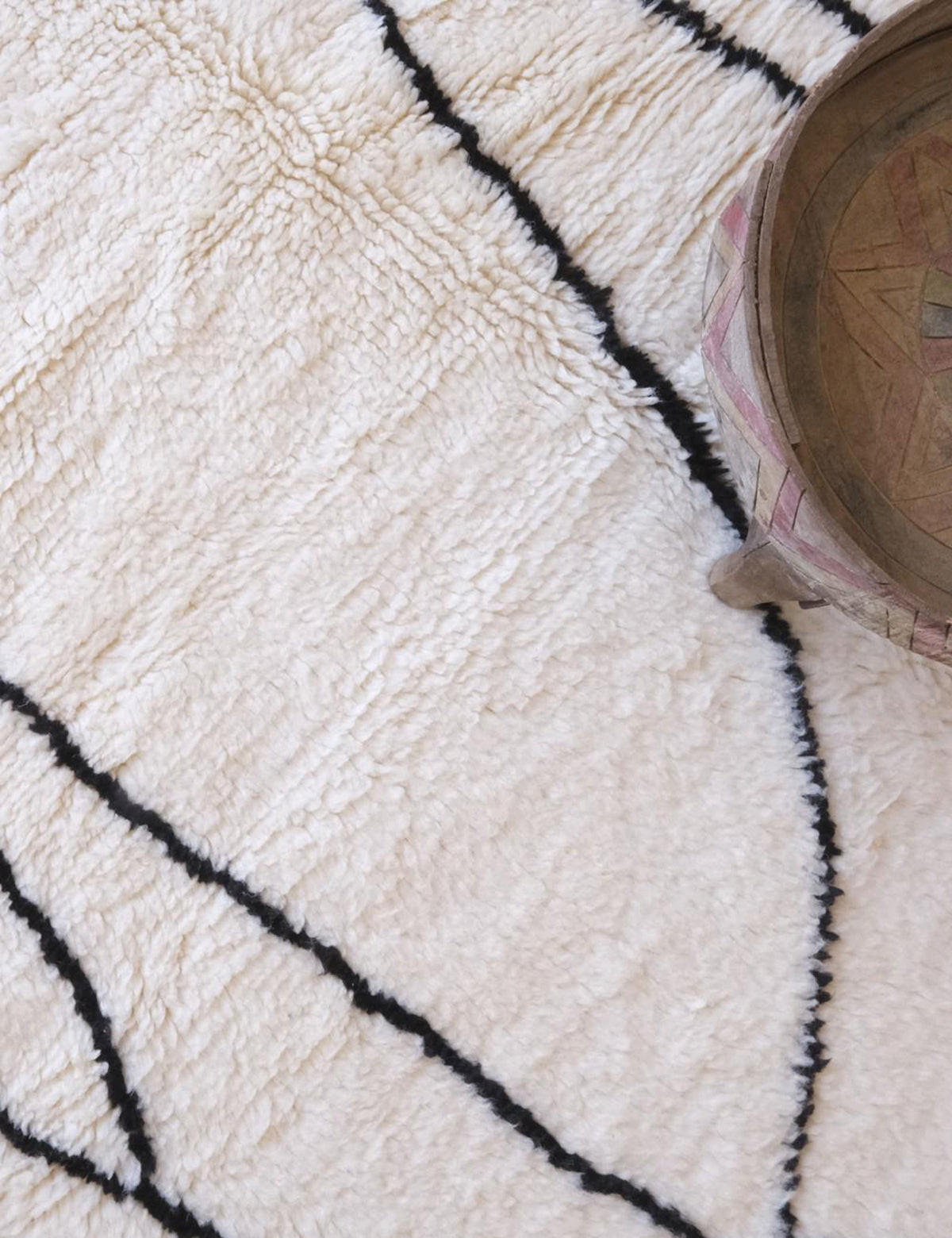 TEPPICH nordafrikanisch elegant 165x 265 cm - Weiß, Naturmaterialien (165/265cm) - AFK Living