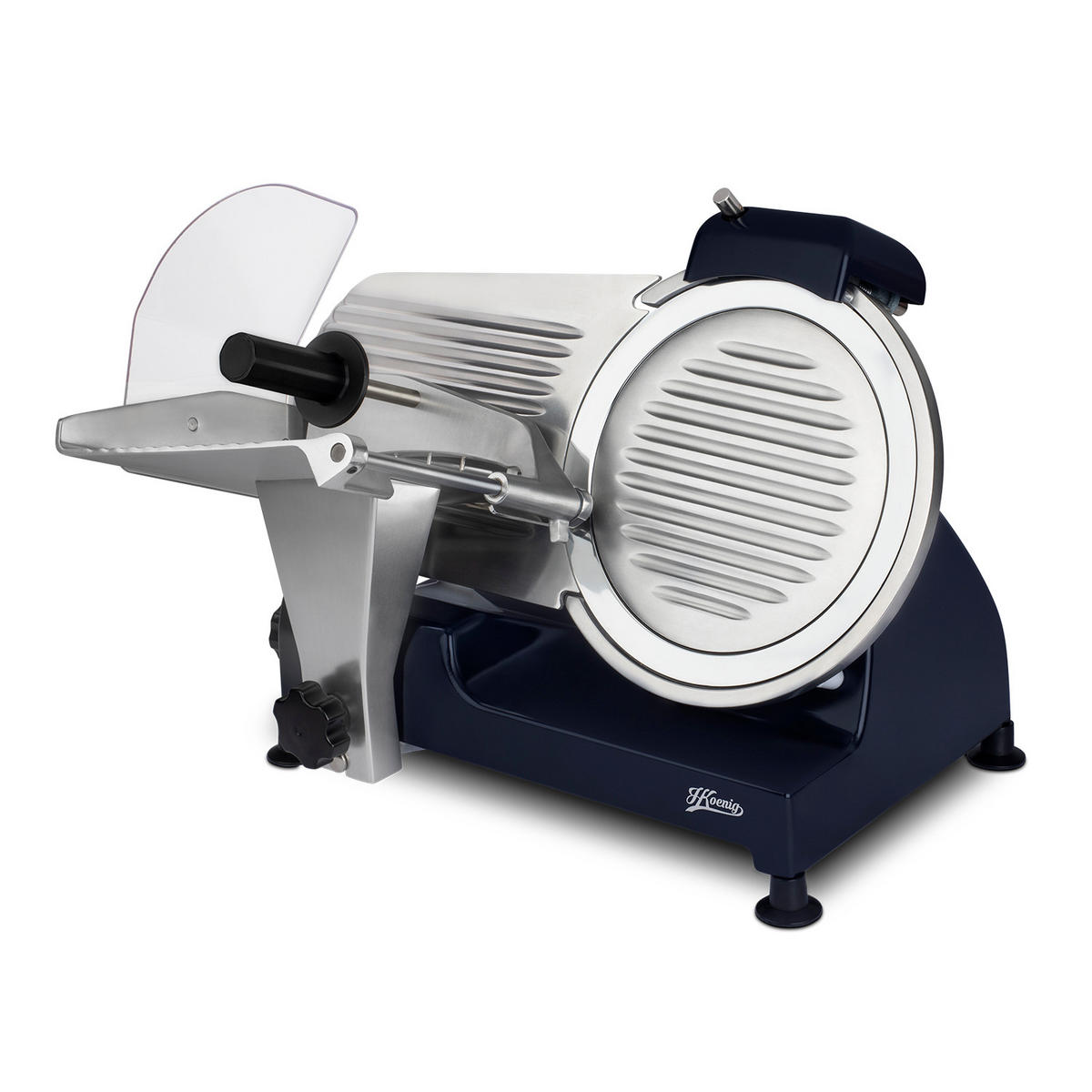 ALLESSCHNEIDER elektronisch MSX256, Blau - Dunkelblau, Metall (51/39/42cm) - HKoenig