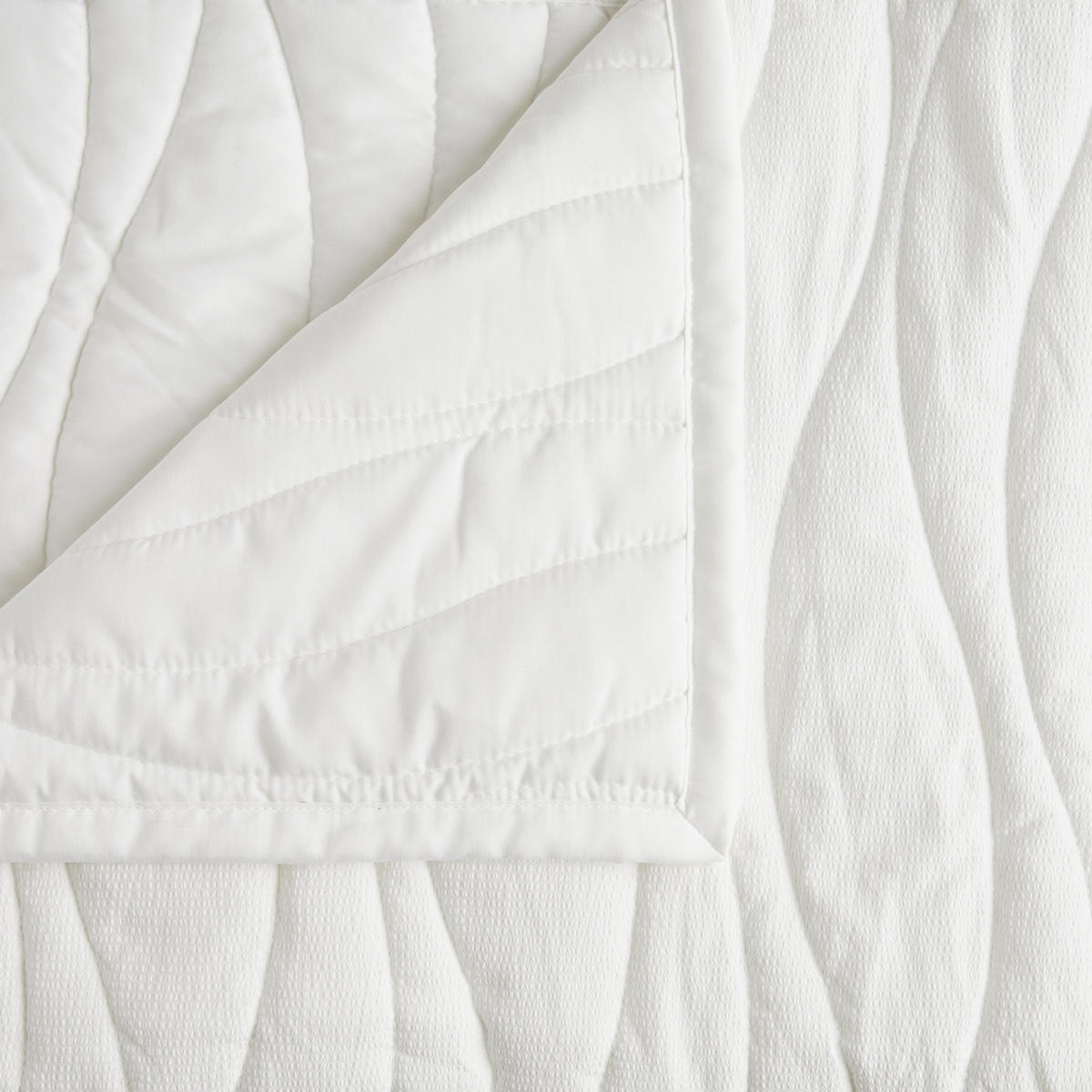 TAGESDECKE Lukana - Weiß, Textil (200/220cm) - home&you