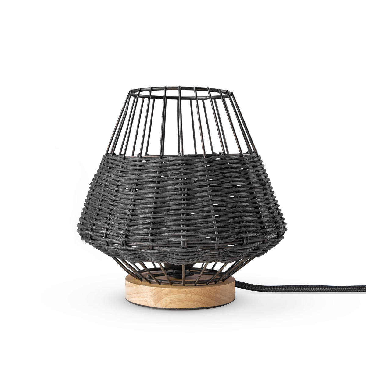 PENDELLEUCHTE Punto - Schwarz, Metall (21/21/22.4cm) - Paco Home