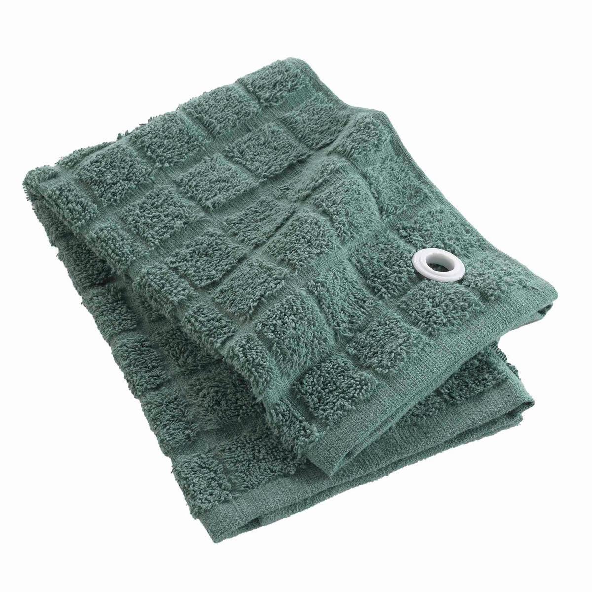 KÜCHENHANDTUCH Ardenia 50/50 cm - Grün, Naturmaterialien (50/50cm) - Douceur d´intérieur