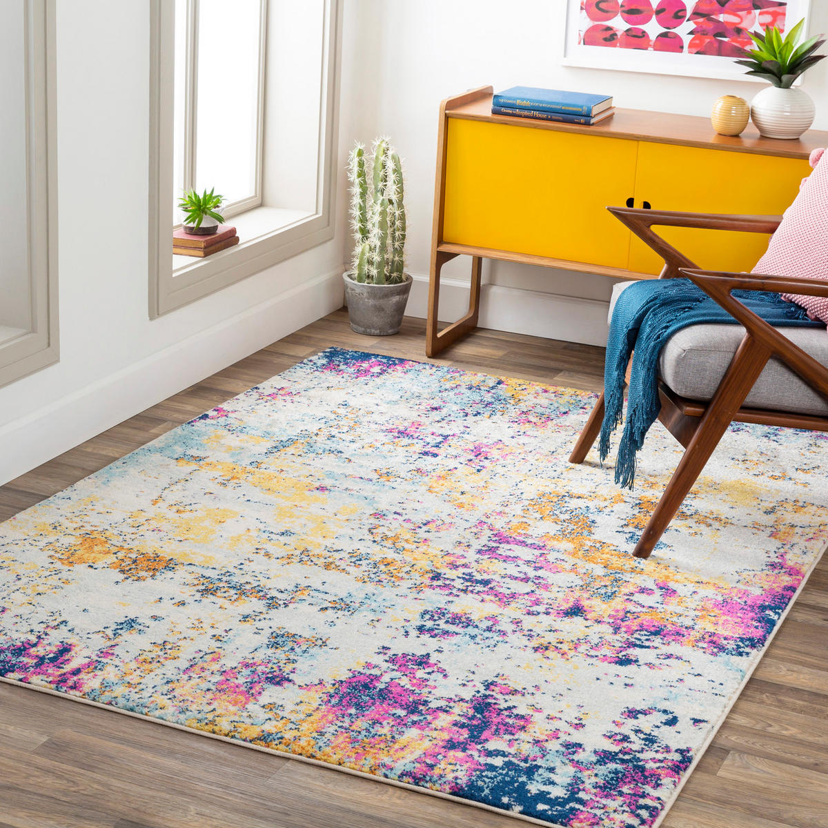 KURZFLORTEPPICH 160/220 cm Orange - Orange, Naturmaterialien/Textil (160/220cm) - LIVABLISS