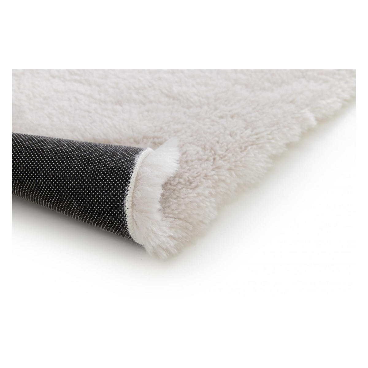 GALET-TEPPICH Gala schneeweiß 120 x 170 x 3 cm - Weiß, Textil (120/170cm) - Vivaraise