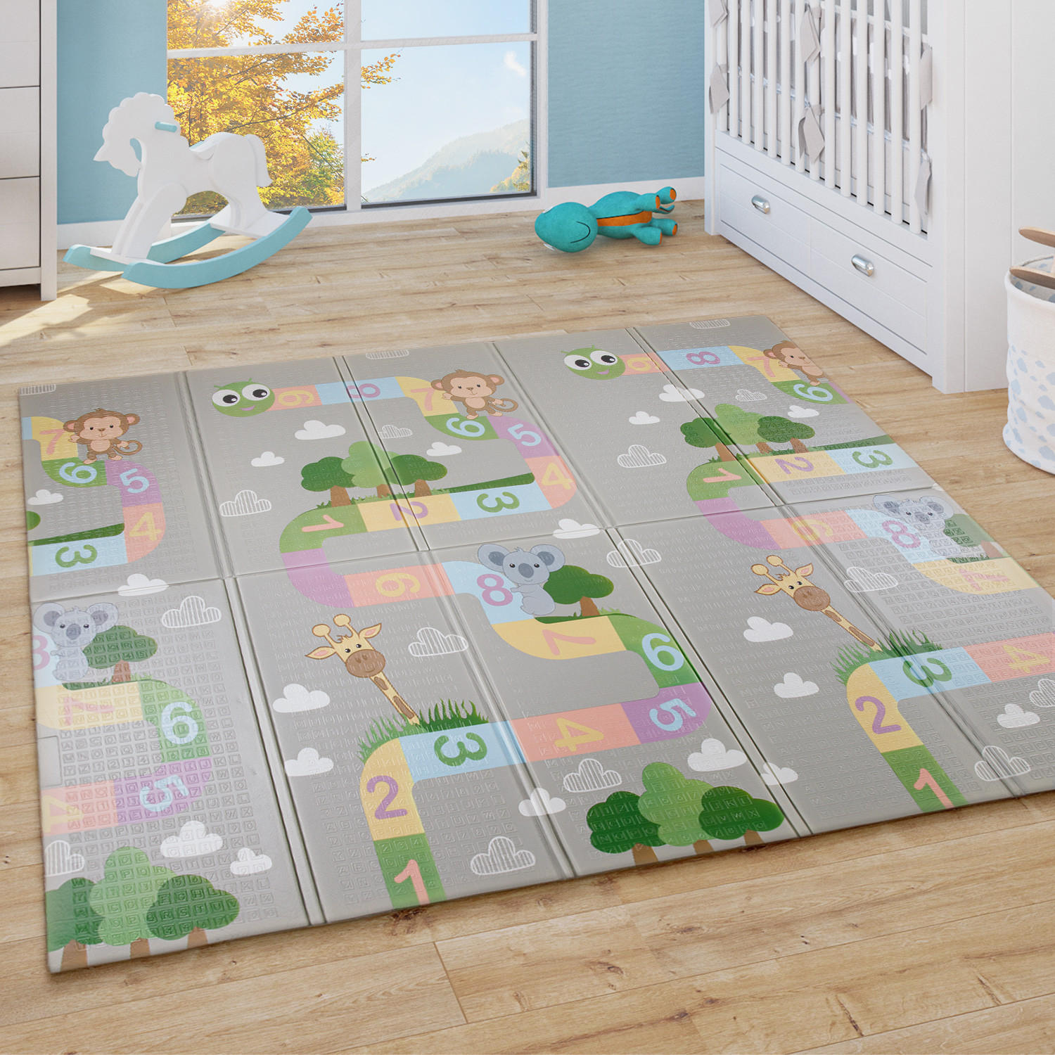 KINDERTEPPICH 150/200 cm Folding Mat 683 - Multicolor, Textil (150/200cm) - Paco Home