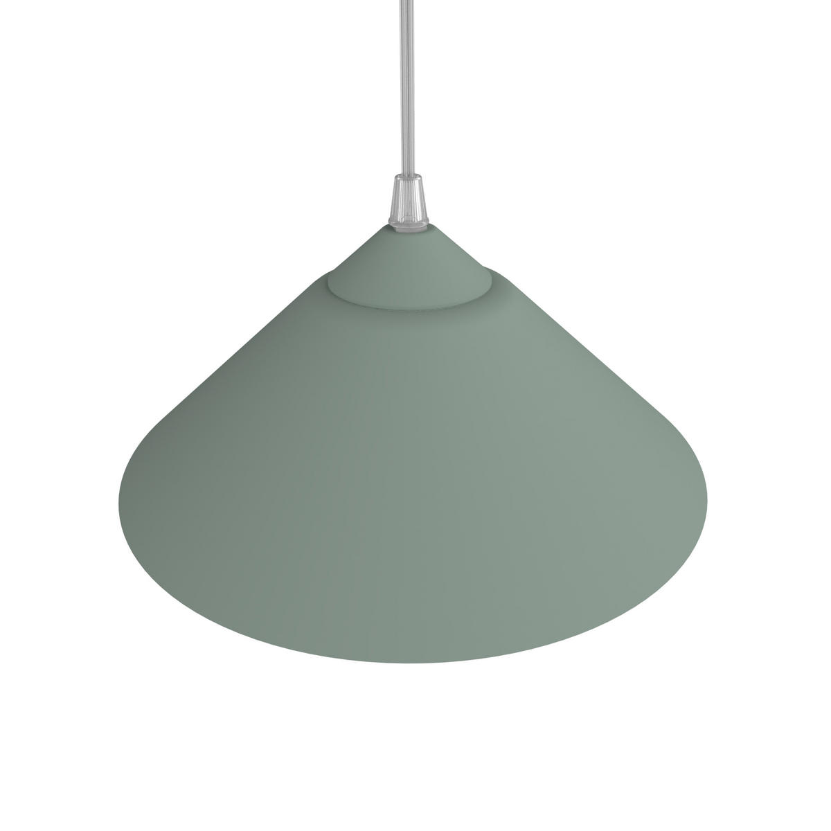 HÄNGELEUCHTE - Grün, Metall (25/25/10cm) - Lumicom