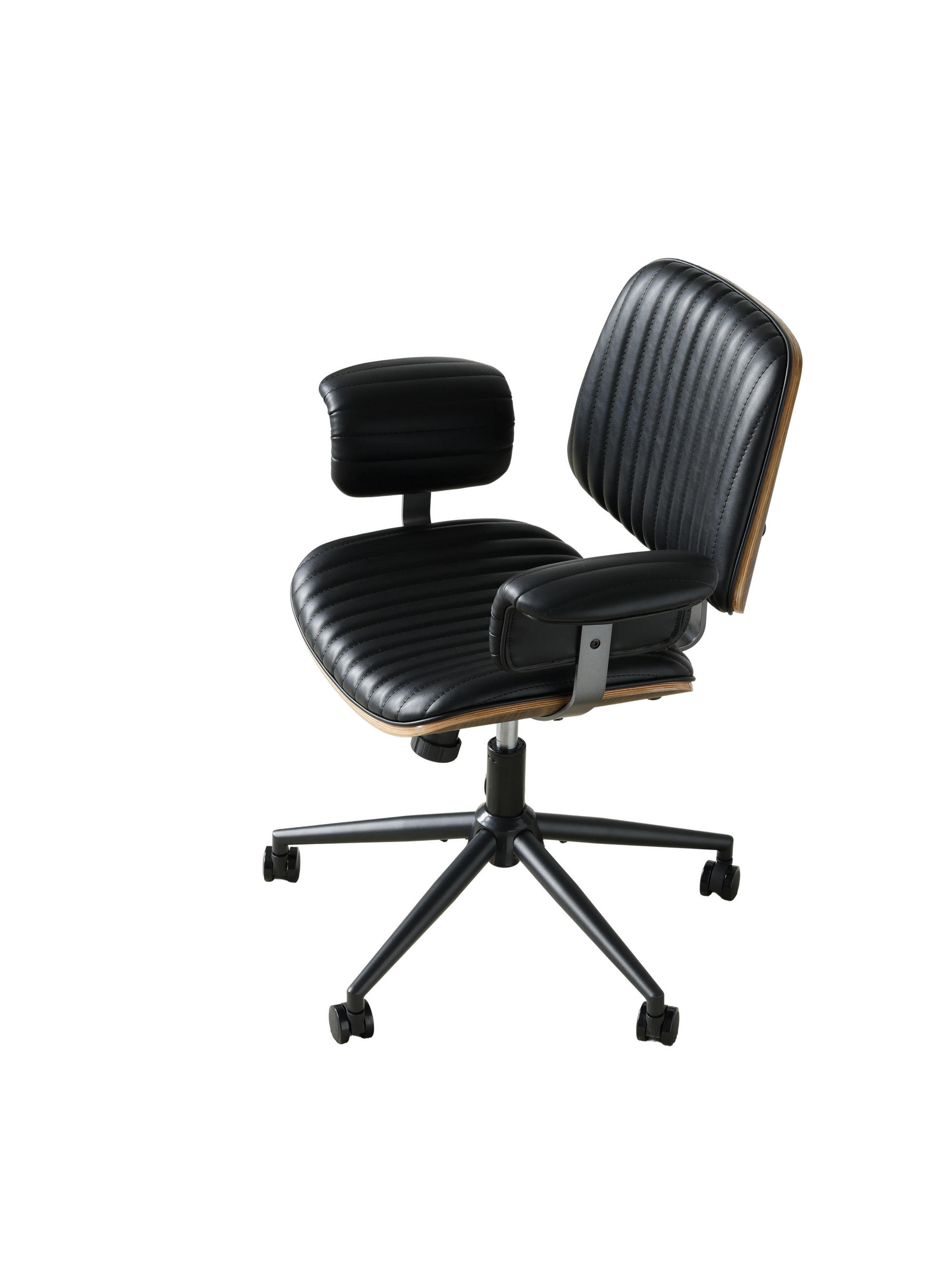 ComfortXL Drehstuhl Schwarz 73x87x59 cm