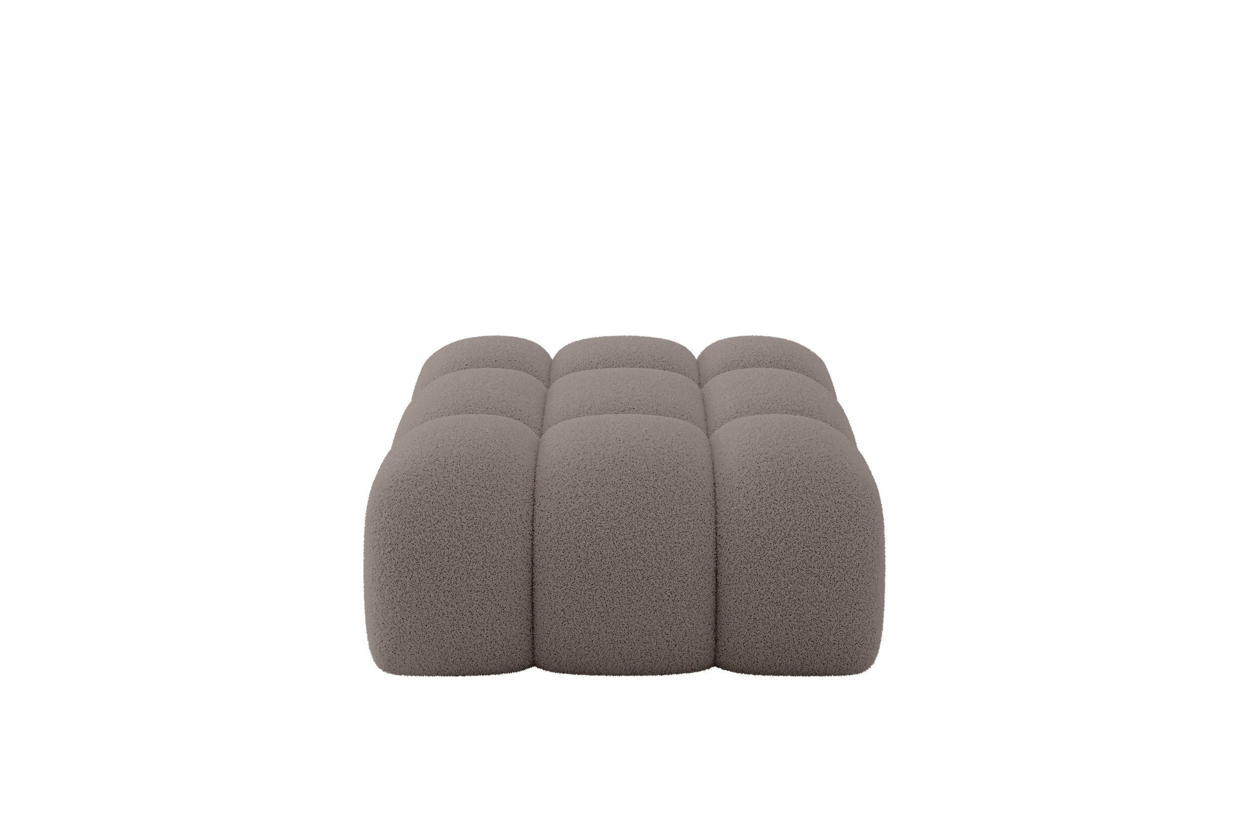 ALTDECOR TABURET OLEA-PUF 91x87x44 cm Hnědá Buklé