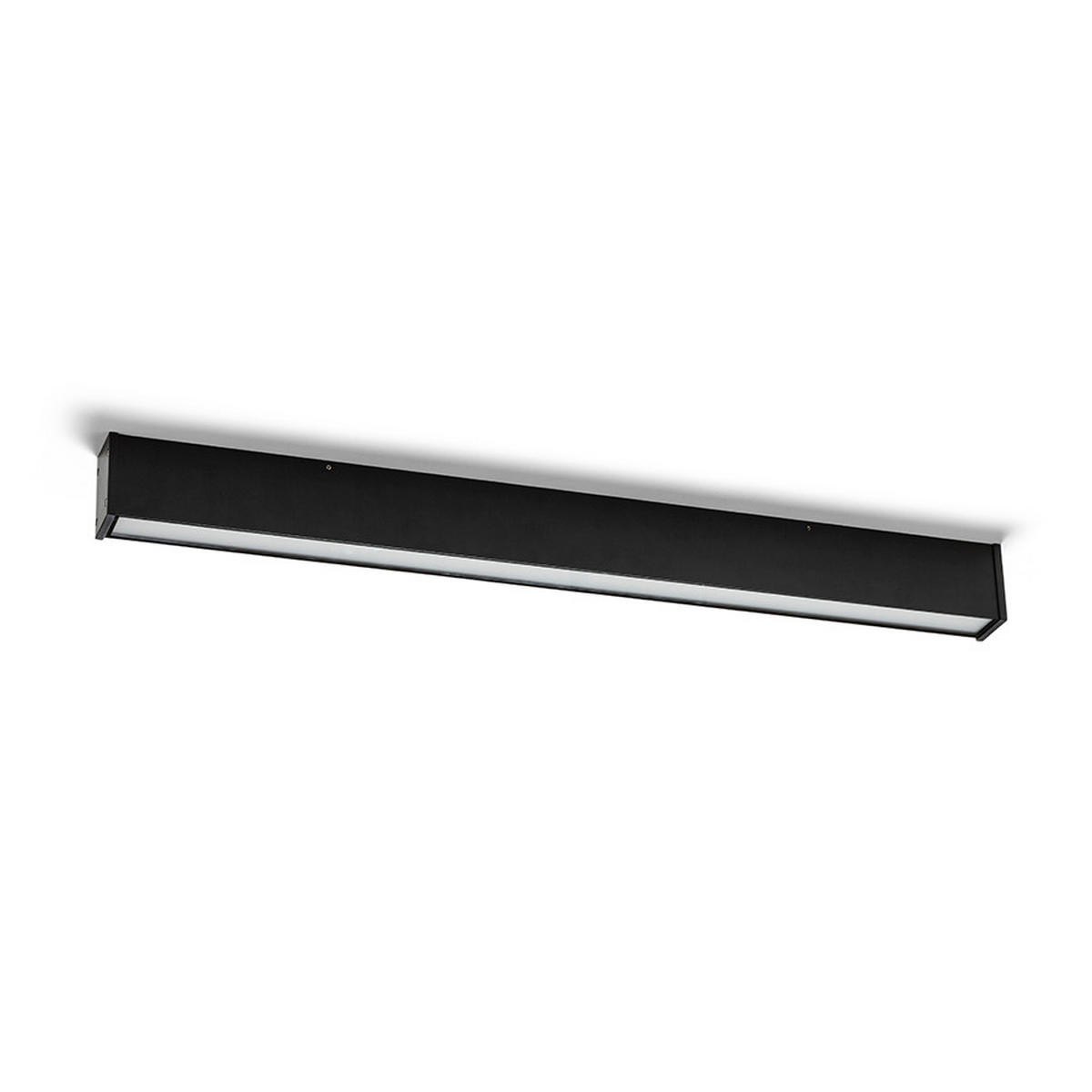 AUSSENLEUCHTE CARME 100 Schwarz 35 W IP65 - Schwarz, Metall (100/63/92cm) - Rendl