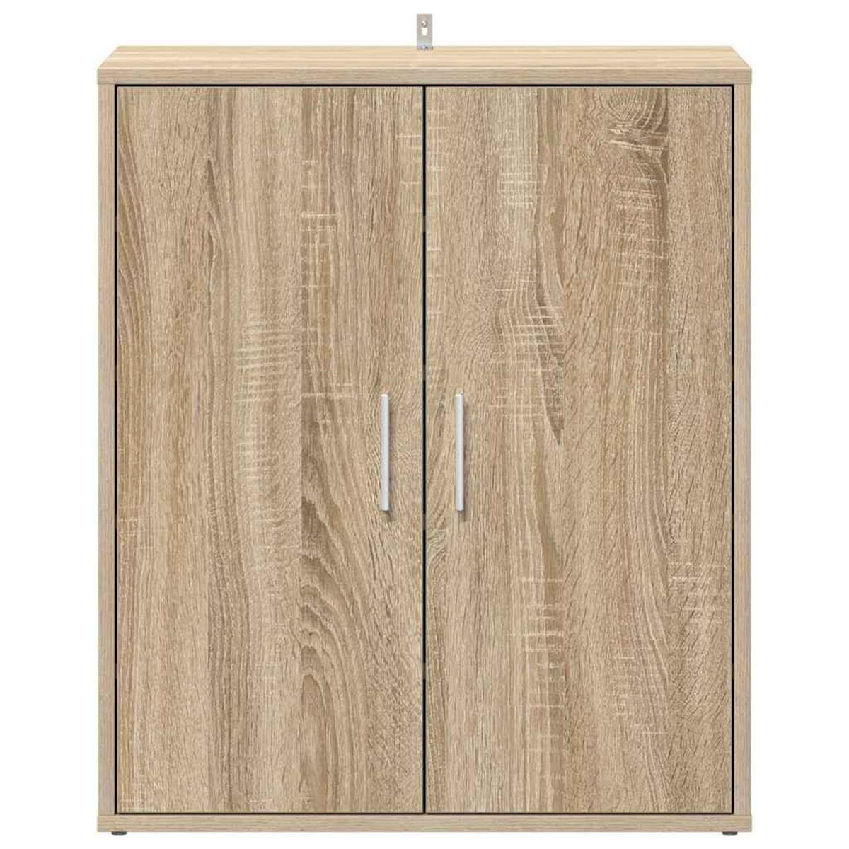 SCHUHSCHRANK Sonoma-Eiche 60/35/70 Cm Holzwerkstoff - Alteiche, Holzwerkstoff (35/70/60cm) - vidaXL