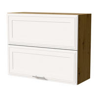 KLAPPHÄNGESCHRANK Salo W8B/90-AV Eiche Artisan / Weiß Matt 90 / 32,5 / 72cm - Eiche Artisan/Weiß, Holz/Holzwerkstoff (90/72/32.5cm) - Feldmann-Wohnen