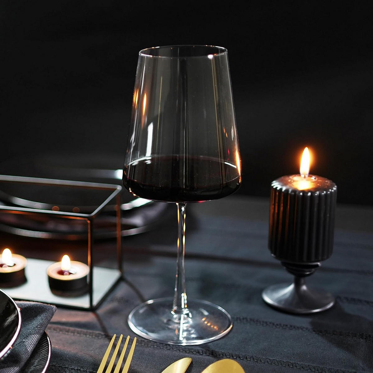 ROTWEINKELCH Power 2er Set - Transparent, Glas (0.52L) - Stölzle