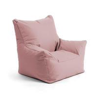 OOUTDOOR-KINDER-SITZSACK Der Gartenzwerg - Rosa, Textil (52/57/53cm) - Mokebo